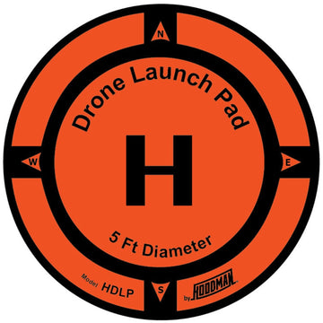 Hoodman Drone Launch Pad for DJI Inspire and Yuneec Typhoon | 5' Diameter