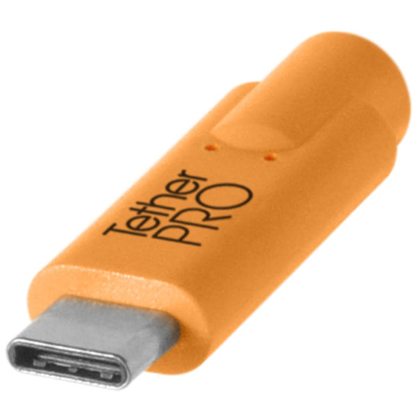Tether Tools TetherPro USB Type-C Male to USB Type-C Male Cable | 15', Orange