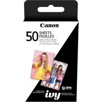 Canon 2 x 3" ZINK Photo Paper Pack | 50 Sheets