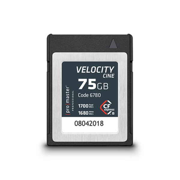 Promaster CFexpress Type B 75GB Velocity CINE Memory Card