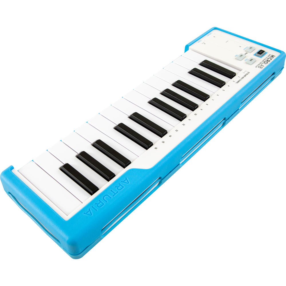 Arturia Microlab USB MIDI Keyboard Controller | Blue