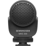 Sennheiser MKE 200 Mobile Kit Ultracompact Camera-Mount Directional Microphone with Smartphone Recording Bundle