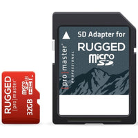 Promaster Micro SD 32GB Rugged Memory Card