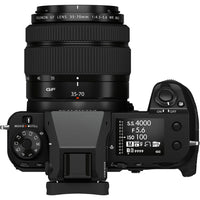 FUJIFILM GFX 50S II Medium Format Mirrorless Camera w/ 35-70mm Lens Kit + Extra Battery + 64GB Extreme SD Card + UV Filter + Cleaning Kit
