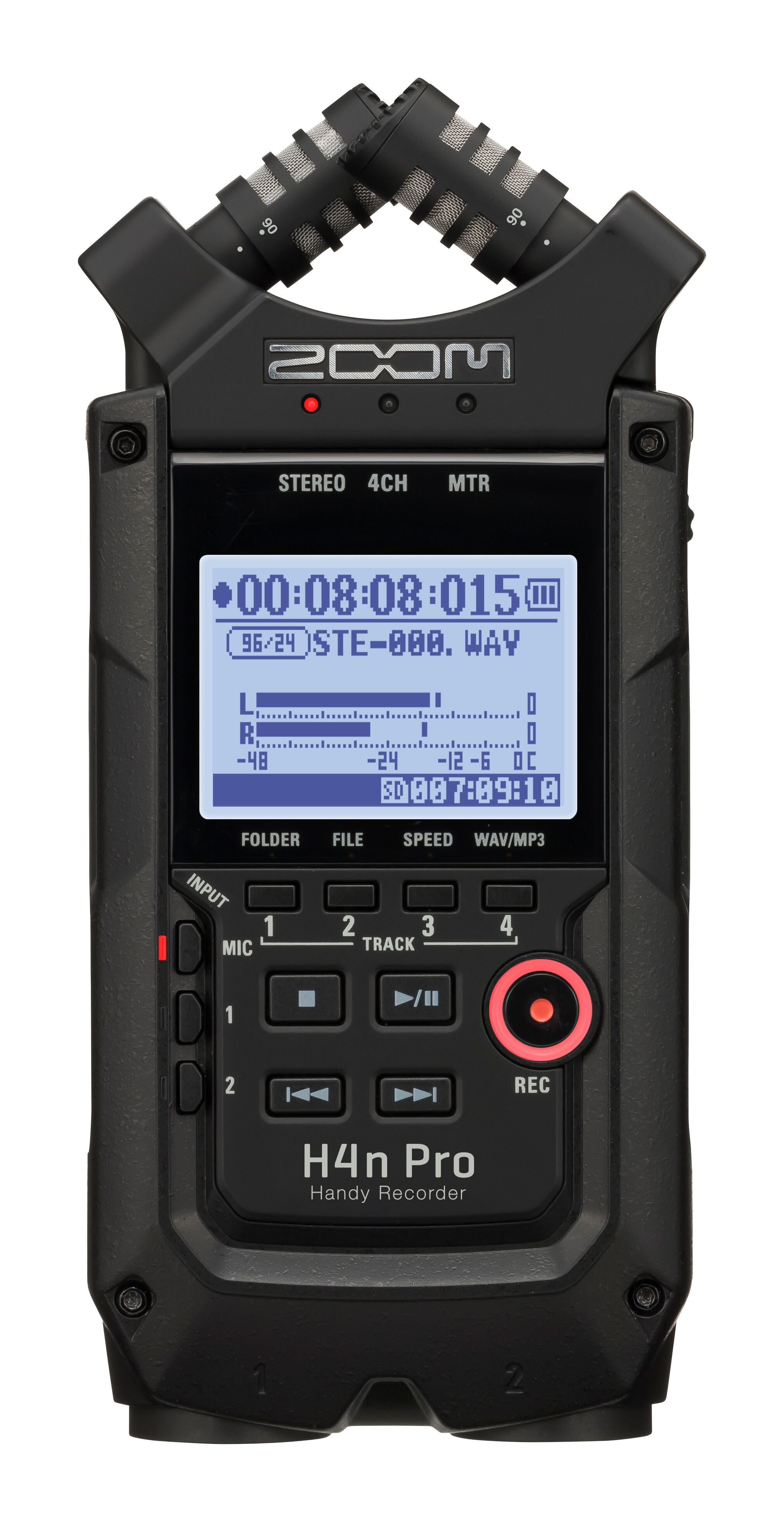 Zoom H4n Pro Handy Recorder | All Black