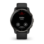 Garmin Venu 2 Plus Smartwatch | Black/Gunmetal