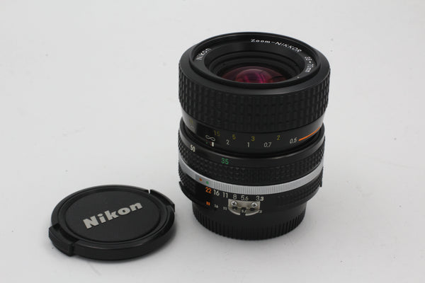 Used Nikon 35-70mm f/3.3-4.5 AiS Lens - Used Very Good