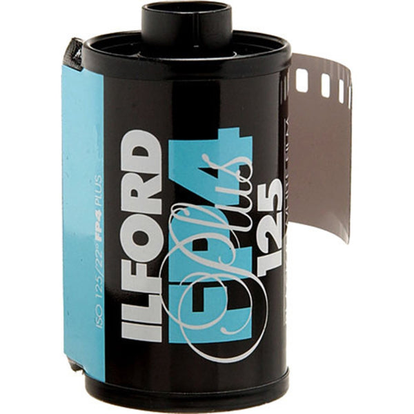 Ilford FP4 Plus Black and White Negative Film | 35mm Roll Film, 24 Exposures