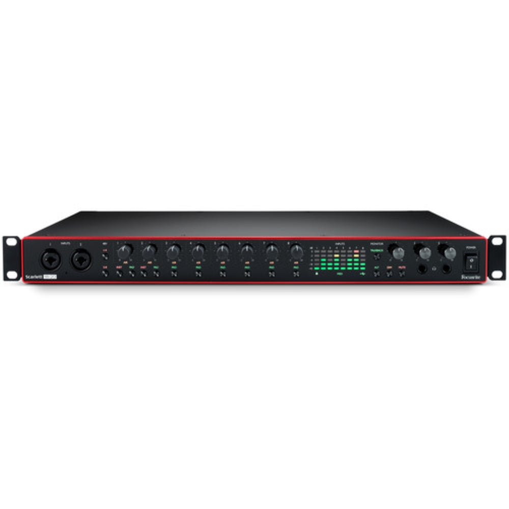 Focusrite Scarlett 18i20 Rackmount 18x20 USB Type-C Audio/MIDI Interface | 3rd Generation