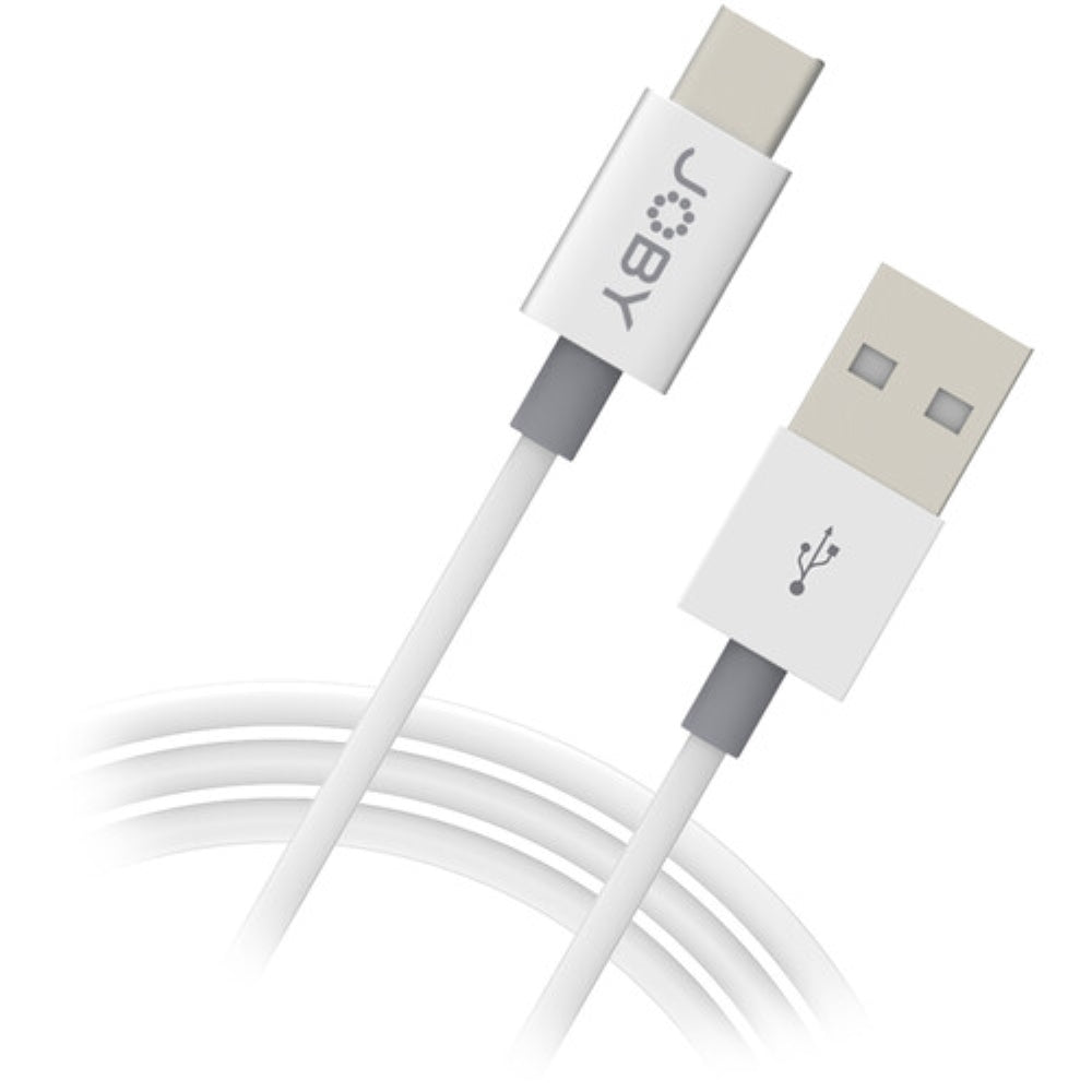 JOBY Charge & Sync USB Type-A to USB Type-C Cable | 3.9', White