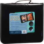Itoya Zipper Portfolio Case with Multi-Ring Binder | 11 x 14"