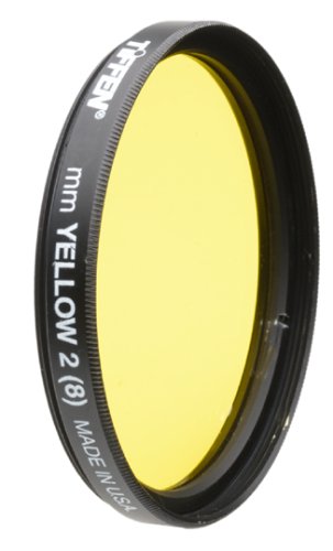 Tiffen 58mm Yellow 2 #8 Glass Filter for Black & White Film