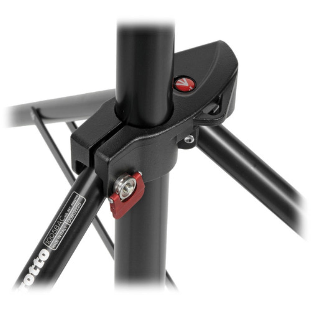 Manfrotto Alu Air-Cushioned Compact Stand Quick Stack 3-Pack | Black, 7.7'