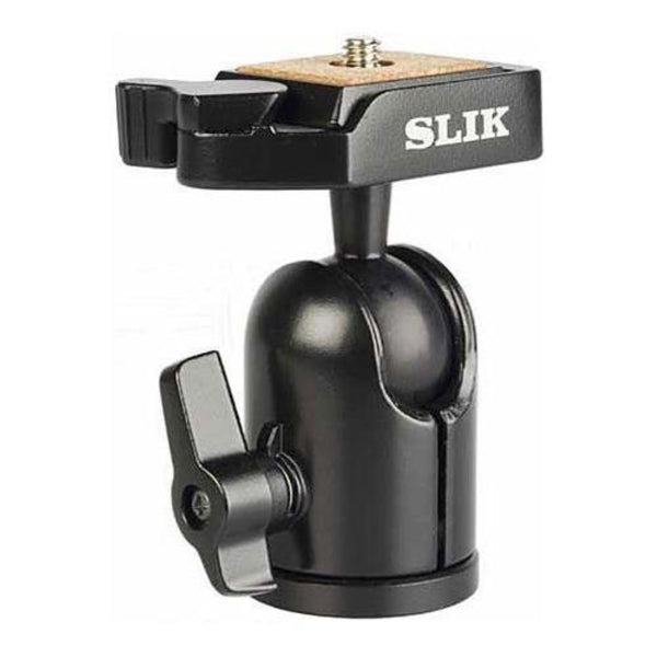 Slik SBH-120 DQ Compact Ballhead 120 with Quick Release | Supports 4.5 lbs (2kg)