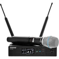 Shure QLXD24/B87A Digital Wireless Handheld Microphone System with Beta 87A Capsule | G50: 470 to 534 MHz