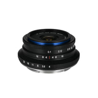Laowa Venus Optics 10mm f/4 Cookie Lens for Canon RF | Black + 64GB Memory Card  Vivitar Camera Bag + Keep Co. Lens Pouch | Medium + K&M Camera Cleaning Cloth + Striker Photo Kit (11 Pieces) Bundle