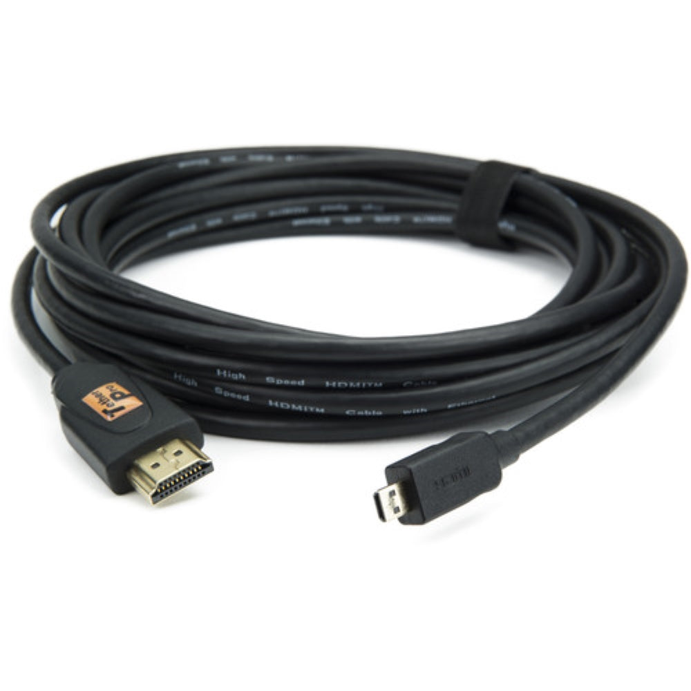 Tether Tools TetherPro Micro-HDMI to HDMI Cable | 3'