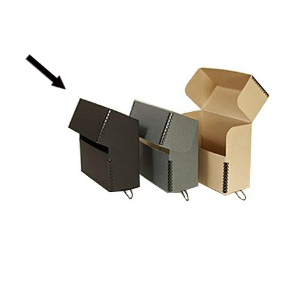 Archival Methods Document Box | 10-3/8 x 12-1/4 x 5", Black