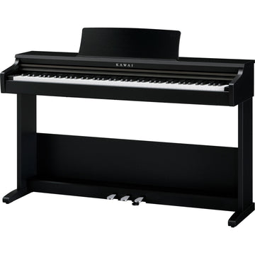 Kawai KDP75 88-Key Digital Piano with Matching Bench | Embossed Black
