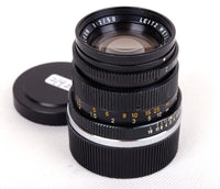 Used Leica Summicron M 50mm f/2 Black German Version - Used Very Good