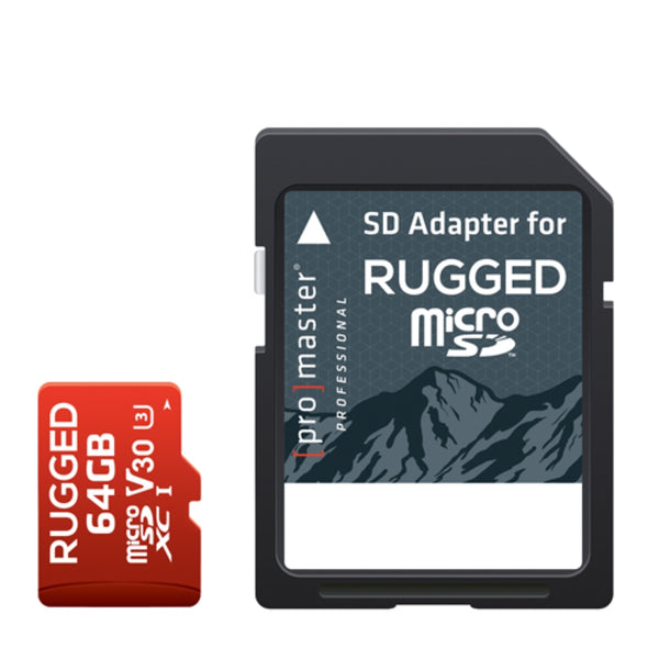 Promaster Micro SDXC 64GB Rugged Memory Card