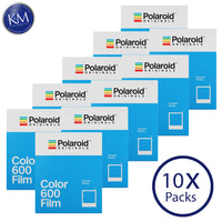 Polaroid Originals Color 600 Instant Fresh Film (80 Exposures) - 10 Pack