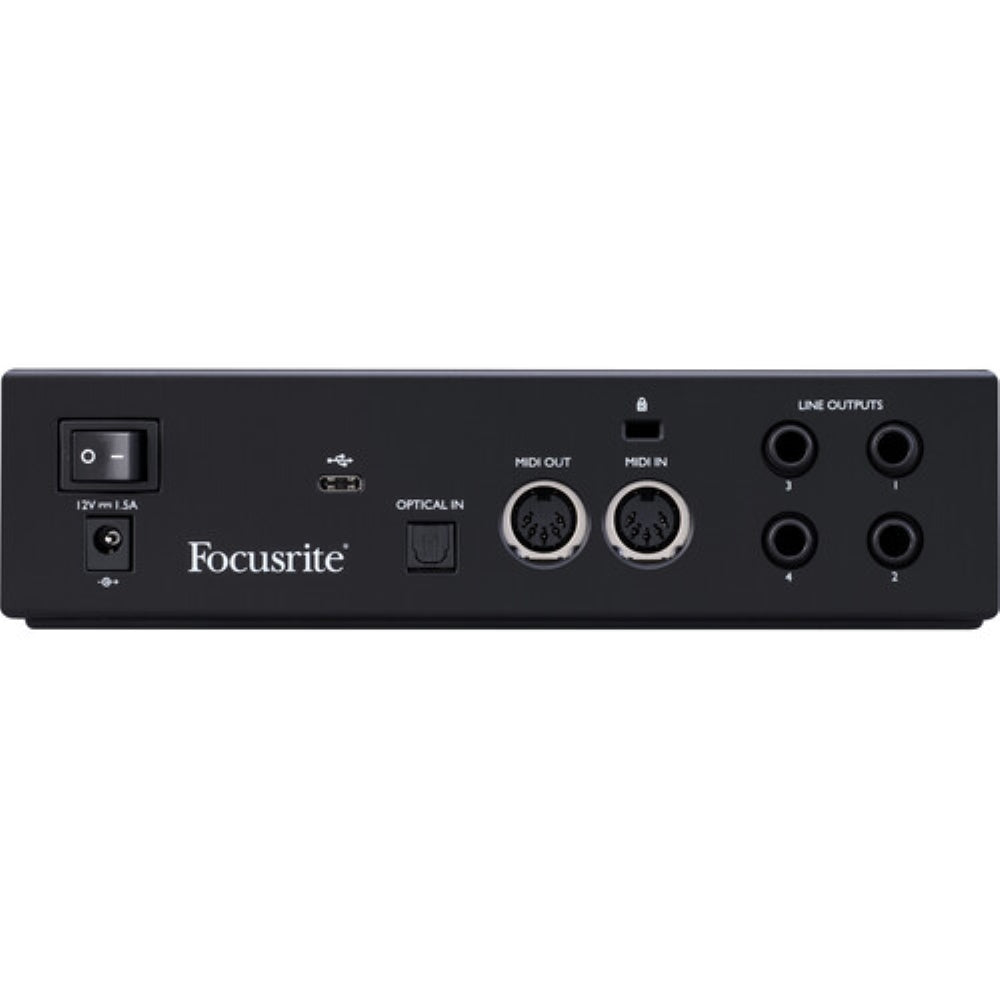 Focusrite Clarett+ 2Pre Desktop 10x4 USB Type-C Audio/MIDI Interface