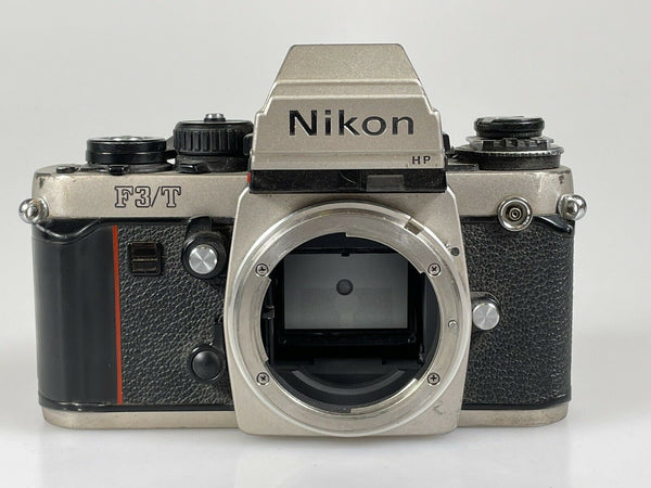Used Nikon F3T Titanium Camera Body Only Chrome - Used Very Good