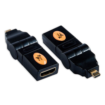 Tether Tools HDMI Female to Micro-HDMI Male 360° Swivel Adapter