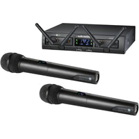 Audio-Technica ATW-1322 System 10 PRO Dual-Channel Digital Wireless Handheld Microphone System | 2.4 GHz