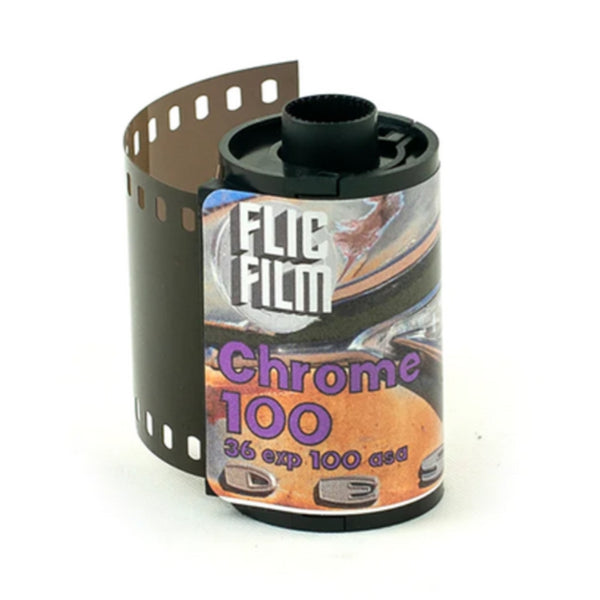 Flic Film Chrome 100 Color Film  (E-6 Processing) | 35mm Roll Film, 36 Exposures