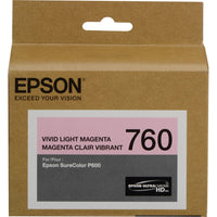 Epson T760 Vivid Light Magenta Ultrachrome HD Ink Cartridge