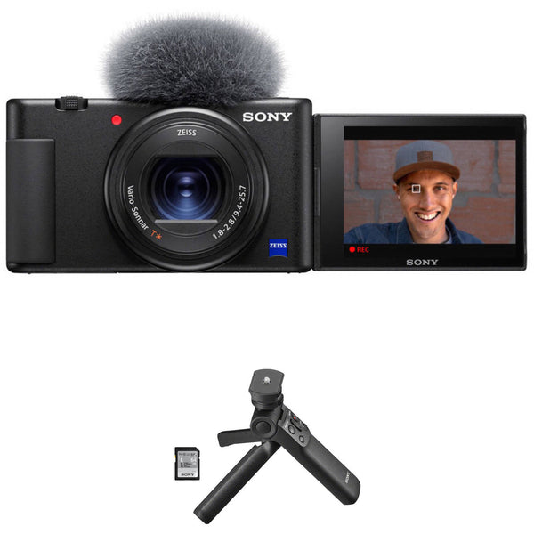 Sony ZV-1 Digital Camera | Black with Sony Vlogger Accessory Kit