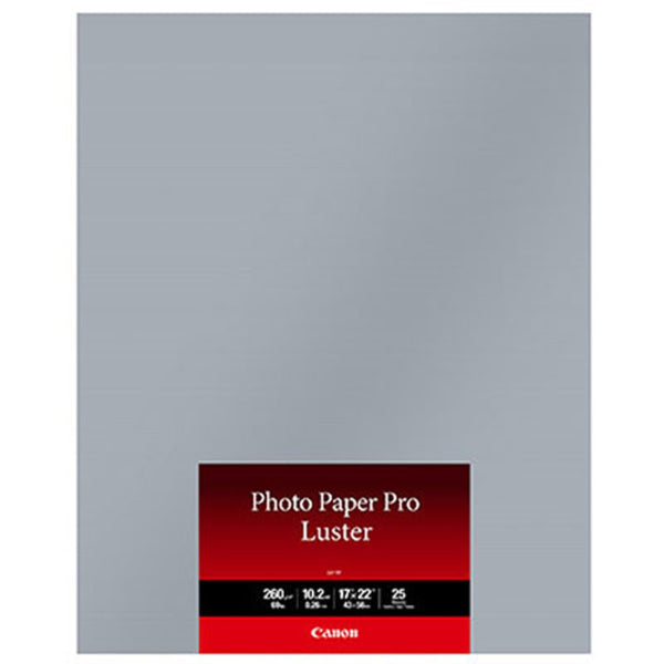 Canon LU-101 Photo Paper Pro Luster | 17 x 22", 25 Sheets