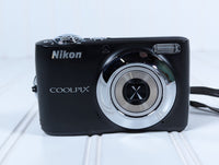 Used Nikon Coolpix L22 Point and Shoot Camera Black - Used Very Good