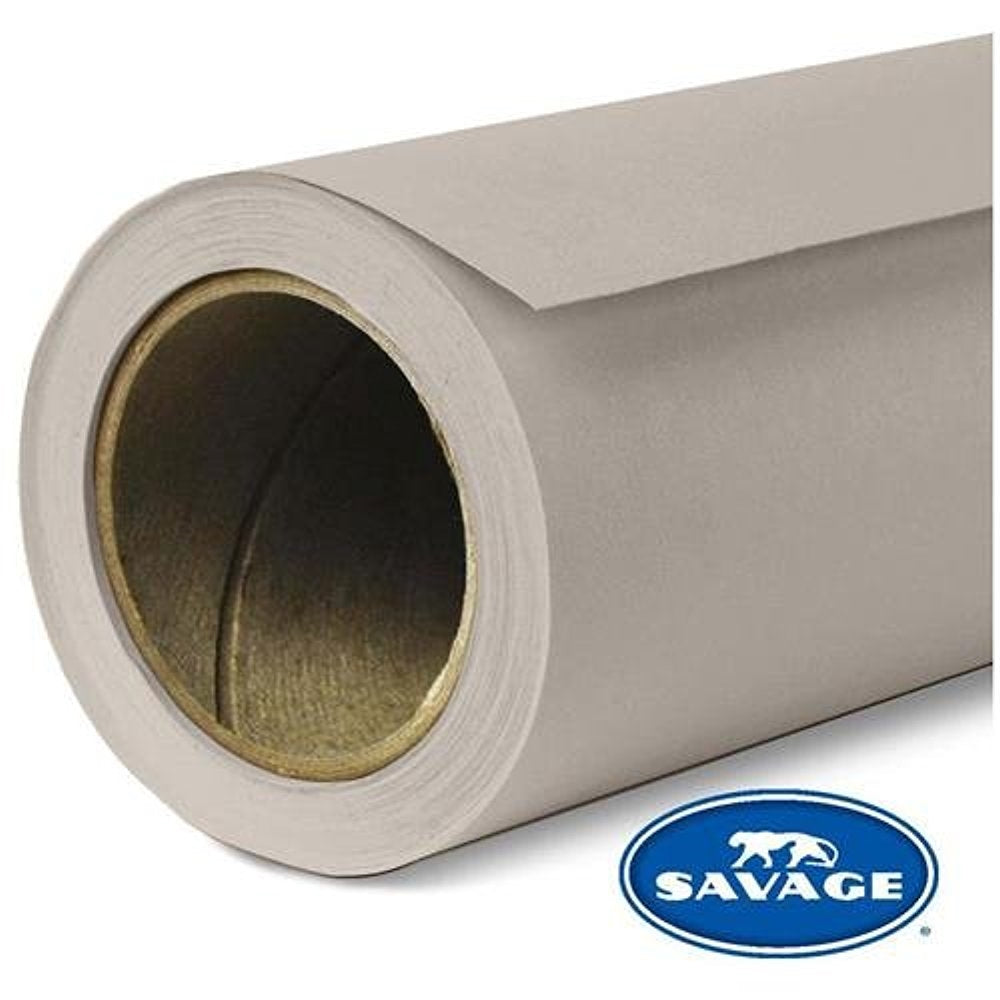 Savage Widetone Seamless Background Paper | 86" x 36'  -  #12 Studio Gray