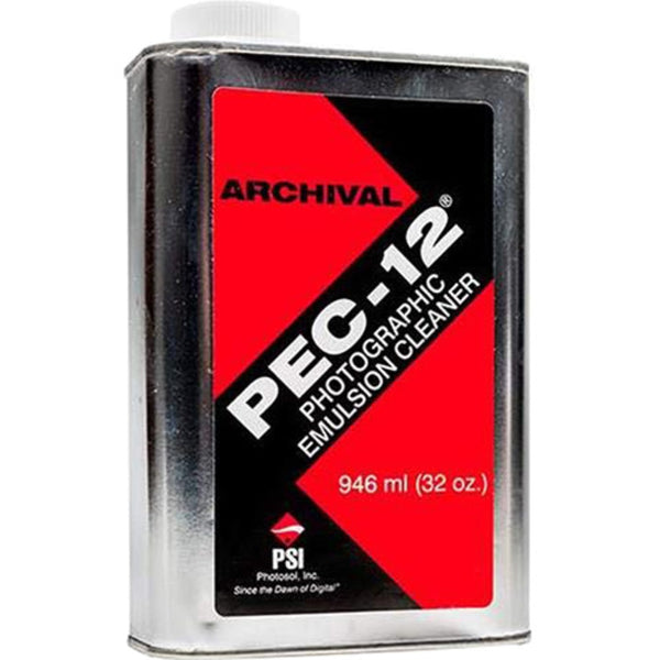 Photographic Solutions Pec-12 Photo Emulsion Cleaner for Color & B&W Film & Paper | 1 Quart