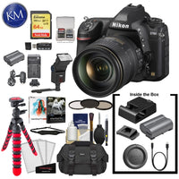 Nikon D780 DSLR Camera with 24-120mm Lens with 64GB Extreme SD Card, 6Pc Cleaning Kit, Flexible Tripod, Filter Set & Premium Bundle