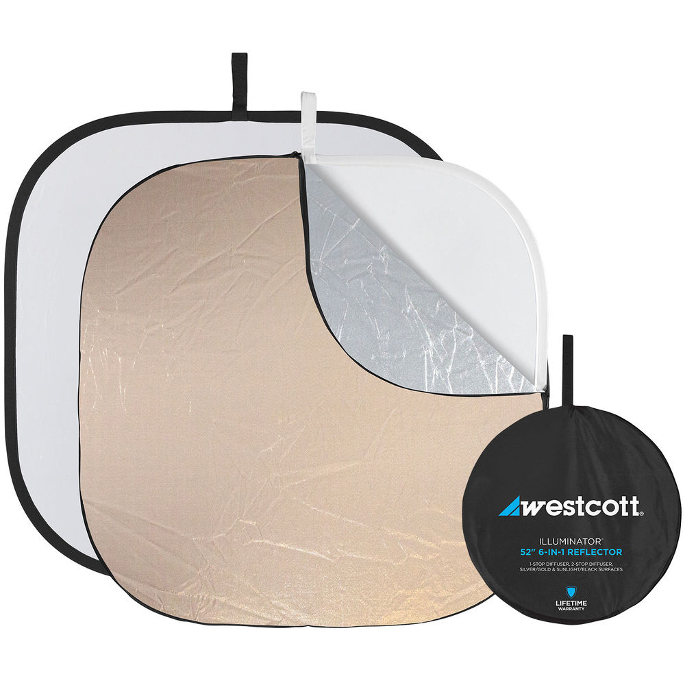 Westcott Illuminator 6-in-1 52" Reflector Kit