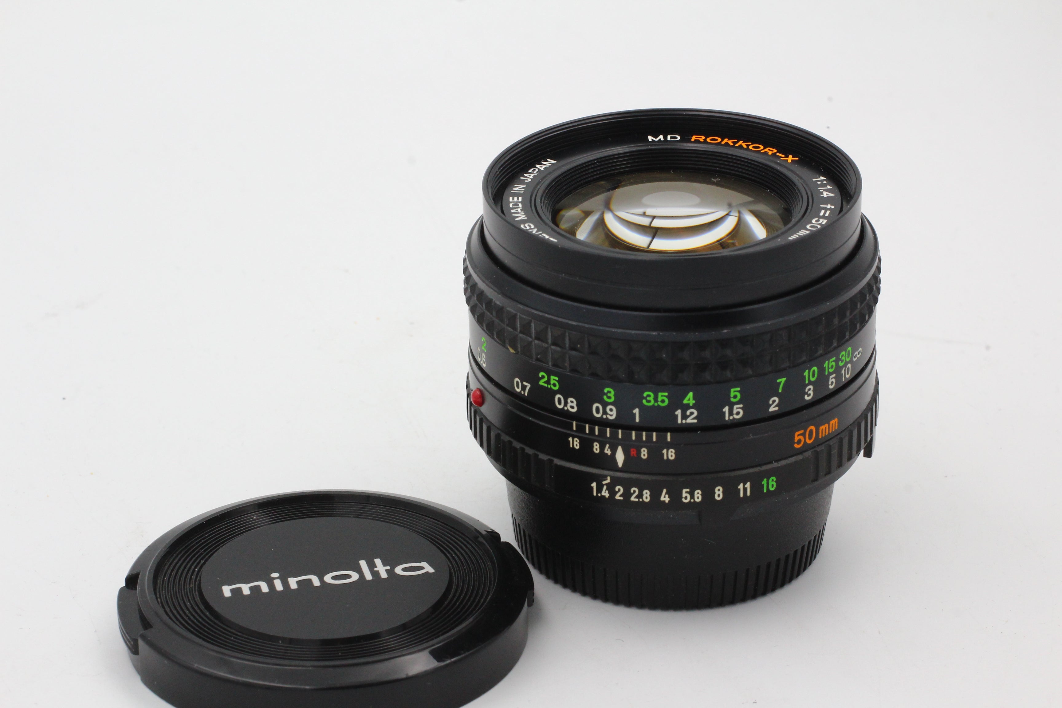 Used Minolta MD 50mm f1.4 Used Very Good