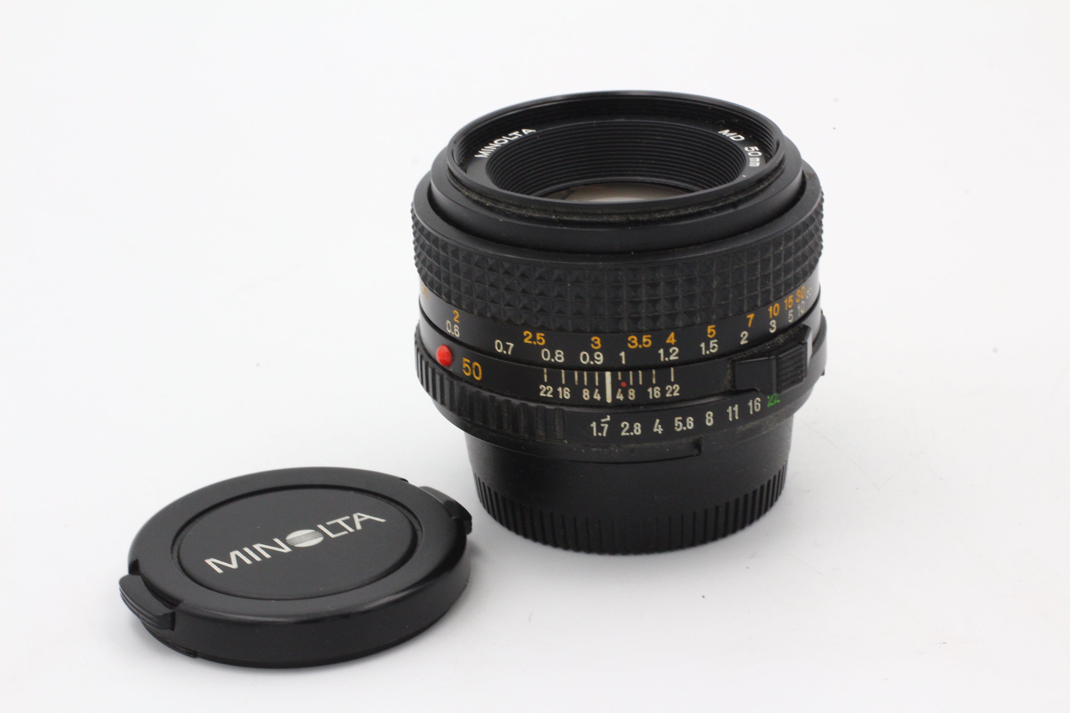 Used Minolta MD 50mm f/1.7 Lens - Used Very Good