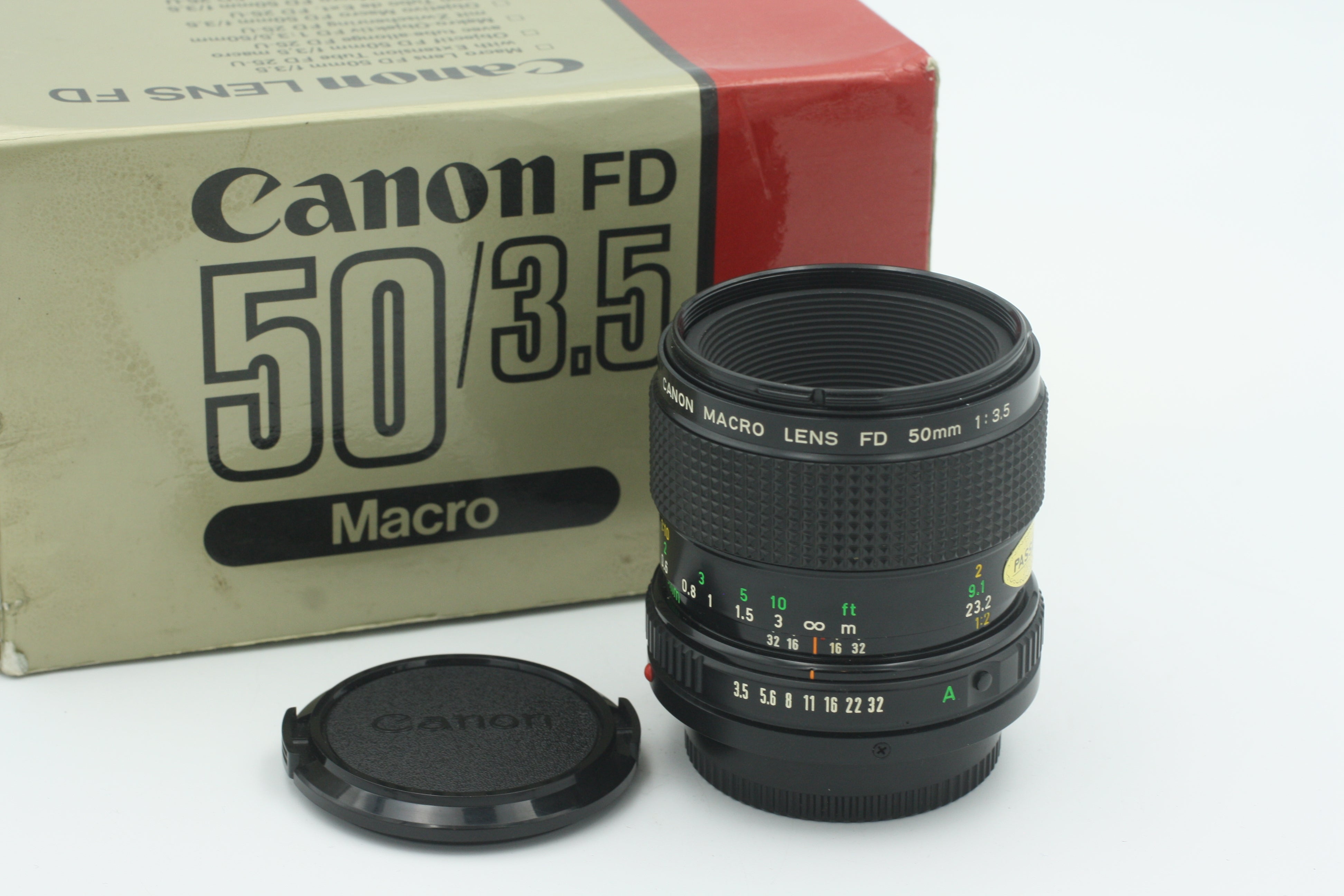 Used Canon FD 50mm f3.5 Macro Used Very Good