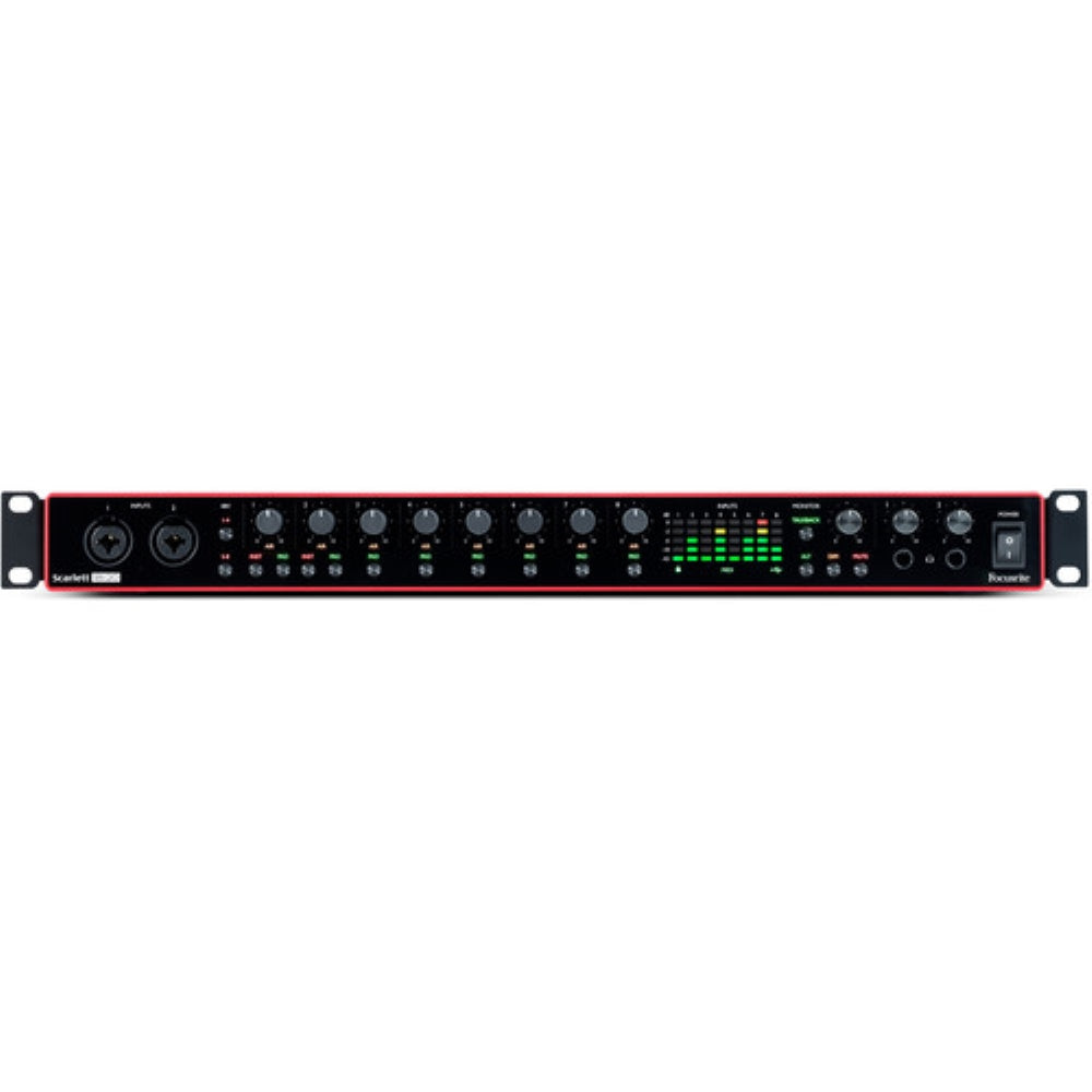 Focusrite Scarlett 18i20 Rackmount 18x20 USB Type-C Audio/MIDI Interface | 3rd Generation