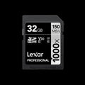 LEXAR 32GB 1000X SDXC UHS-II MEMORY CARD