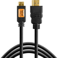 Tether Tools TetherPro High-Speed Mini-HDMI to HDMI Cable with Ethernet | 15'