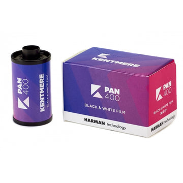 Kentmere Pan 400 Black and White Negative Film | 35mm Roll Film, 36 Exposures