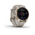 Garmin fenix 7S Sapphire Solar GPS Watch | Cream Gold Titanium with Light Sand Band