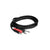 Hosa Technology Stereo Mini (3.5mm) Male to 2 Mono 1/4" Male Insert Y-Cable | 10'
