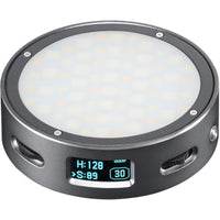 Godox Round Mini RGB LED Magnetic Light | Gray