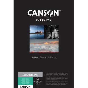 Canson Infinity Arches Aquarelle Rag | 13 x 19", 25 Sheets
